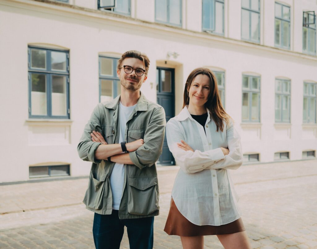 Daniel S. Jensen og Nadia Nikolajeva, undervisere i video på højkant til sociale medier